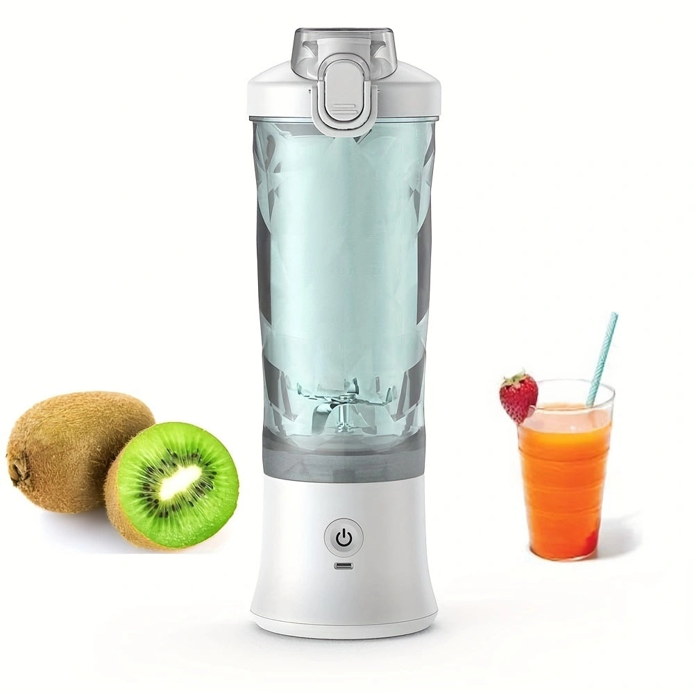 Portable 600ML Electric Blender – USB Rechargeable Personal Juicer & Smoothie Maker | Kitchen Gadget