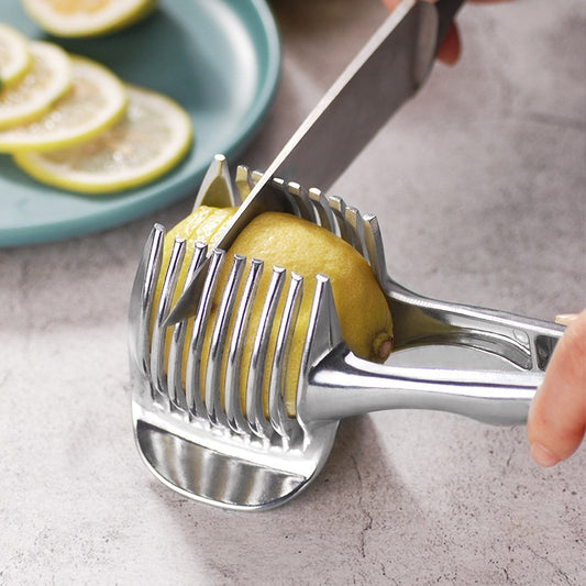 Lemon Slicer & Zester – Multifunctional Kitchen Gadget for Easy Citrus Cutting