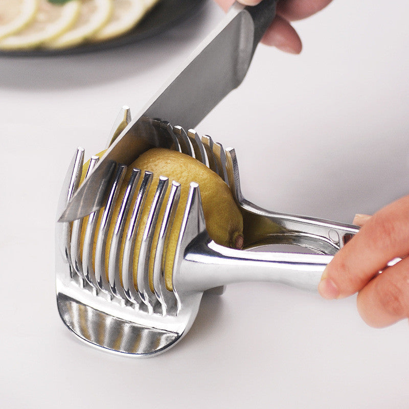Lemon Slicer & Zester – Multifunctional Kitchen Gadget for Easy Citrus Cutting