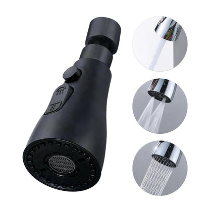 Universal 360° Rotating Faucet Sprayer – Anti-Splash Water Saving Tap Nozzle Adapter for Kitchen & Bathroom Sink