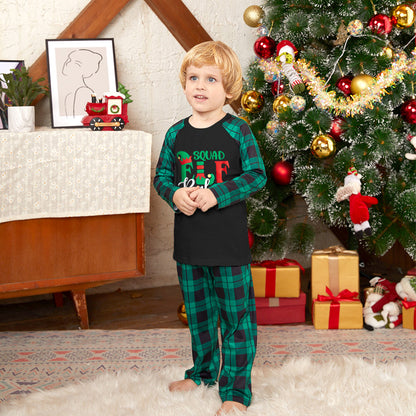 Christmas Parent Child Matching Pajamas Set | Printed Autumn Winter Family Homewear