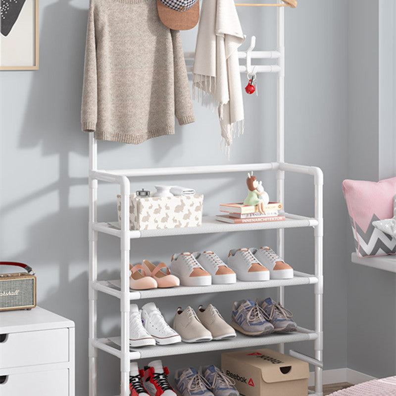Household Minimalist Multi-Functional Floor Shoe Rack – Simple Combination Storage Organizer